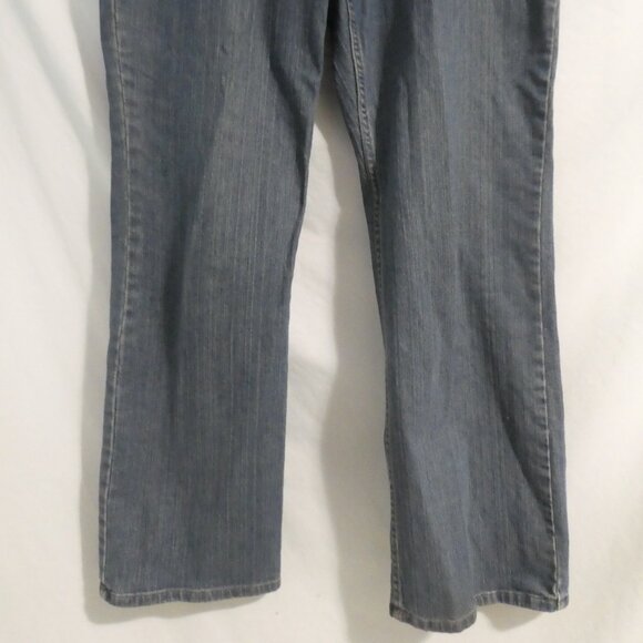 GEOFFREY BEENE SPORT Stretch | size 14 R | Classic Straight Leg Denim Jeans - Picture 7 of 16